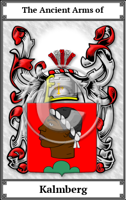 Kalmberg Family Crest Download (JPG)  Book Plated - 150 DPI