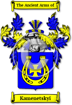 Kamenetskyi Family Crest Download (jpg) Legacy Series - 150 DPI