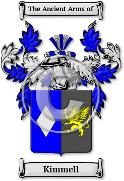 Kimmell Family Crest Download (jpg) Legacy Series - 150 DPI