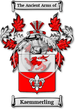 Kaemmerling Family Crest Download (jpg) Legacy Series - 150 DPI