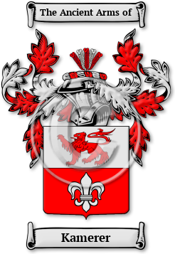 Kamerer Family Crest Download (jpg) Legacy Series - 150 DPI
