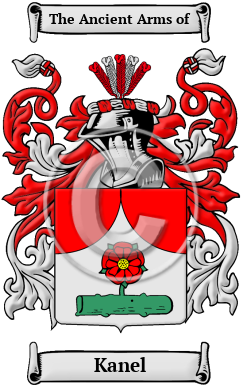 Kanel Family Crest Download (JPG) Heritage Series - 600 DPI