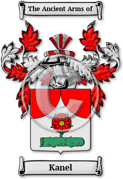 Kanel Family Crest Download (jpg) Legacy Series - 150 DPI