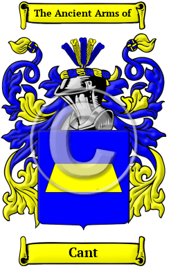 Cant Family Crest Download (JPG) Heritage Series - 600 DPI