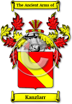 Kanzlarr Family Crest Download (jpg) Legacy Series - 150 DPI