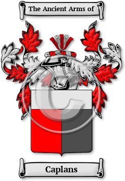 Caplans Family Crest Download (jpg) Legacy Series - 150 DPI