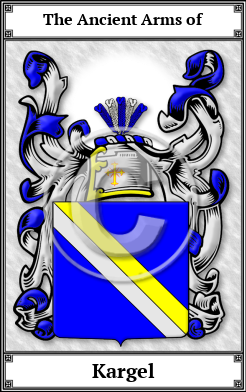 Kargel Family Crest Download (JPG)  Book Plated - 150 DPI