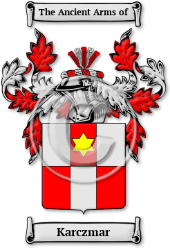 Karczmar Family Crest Download (JPG) Legacy Series - 600 DPI