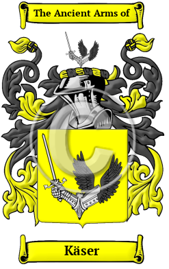 Käser Family Crest Download (JPG) Heritage Series - 300 DPI