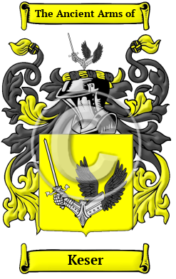 Keser Family Crest/Coat of Arms
