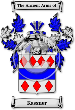 Kassner Family Crest Download (JPG) Legacy Series - 600 DPI