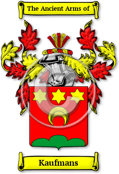 Kaufmans Family Crest Download (jpg) Legacy Series - 150 DPI
