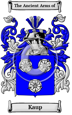 Kaup Family Crest Download (JPG) Heritage Series - 600 DPI