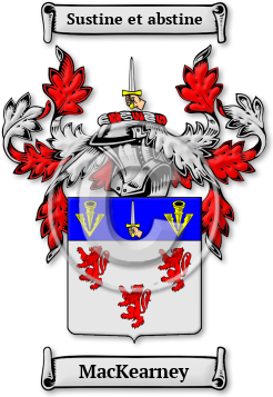 MacKearney Family Crest Download (jpg) Legacy Series - 150 DPI