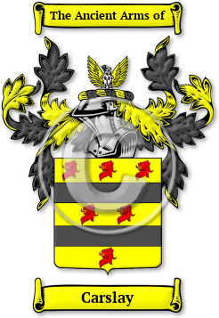 Carslay Family Crest Download (jpg) Legacy Series - 150 DPI