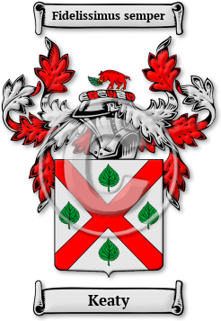 Keaty Family Crest Download (JPG) Legacy Series - 600 DPI
