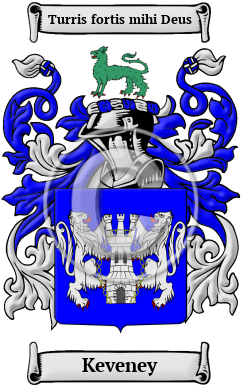 Keveney Family Crest Download (JPG) Heritage Series - 600 DPI