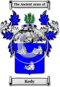 Kedy Family Crest Download (jpg) Legacy Series - 150 DPI