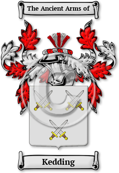 Kedding Family Crest Download (jpg) Legacy Series - 150 DPI