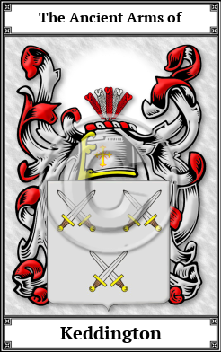 Keddington Family Crest Download (JPG)  Book Plated - 150 DPI