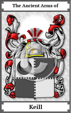 Keill Family Crest Download (JPG)  Book Plated - 150 DPI