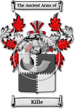 Kille Family Crest Download (JPG) Legacy Series - 600 DPI
