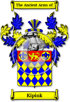 Kipink Family Crest Download (jpg) Legacy Series - 150 DPI