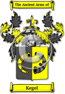 Kegel Family Crest Download (JPG) Legacy Series - 600 DPI