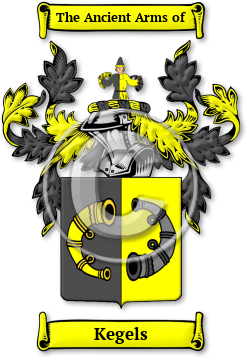Kegels Family Crest Download (JPG) Legacy Series - 600 DPI