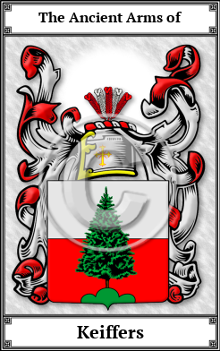 Keiffers Family Crest Download (JPG) Book Plated - 600 DPI