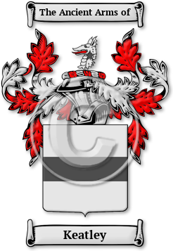 Keatley Family Crest Download (jpg) Legacy Series - 150 DPI