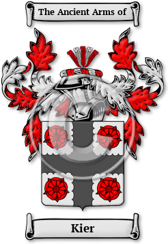 Kier Family Crest Download (jpg) Legacy Series - 150 DPI