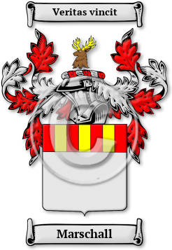 Marschall Family Crest Download (jpg) Legacy Series - 150 DPI