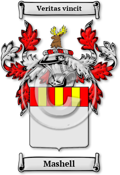 Mashell Family Crest Download (JPG) Legacy Series - 600 DPI