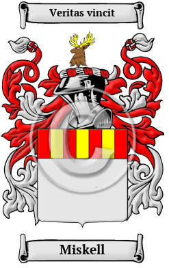 Miskell Family Crest/Coat of Arms