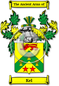Kel Family Crest Download (JPG) Legacy Series - 300 DPI