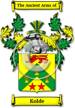 Kolde Family Crest Download (jpg) Legacy Series - 150 DPI