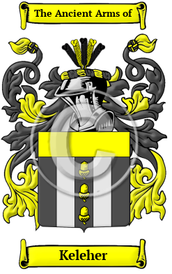 Keleher Family Crest Download (JPG) Heritage Series - 600 DPI