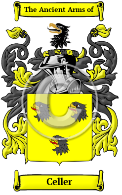 Celler Family Crest Download (JPG) Heritage Series - 600 DPI