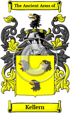 Kellern Family Crest/Coat of Arms
