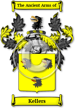 Kellers Family Crest Download (jpg) Legacy Series - 150 DPI