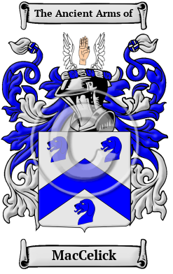 MacCelick Family Crest/Coat of Arms