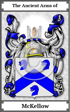 McKellow Family Crest Download (JPG)  Book Plated - 150 DPI
