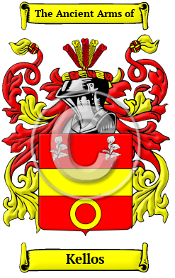 Kellos Family Crest/Coat of Arms