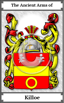 Killoe Family Crest Download (JPG)  Book Plated - 150 DPI