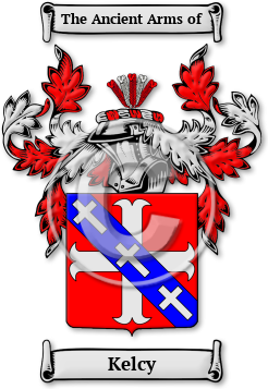 Kelcy Family Crest Download (jpg) Legacy Series - 150 DPI