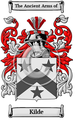 Kilde Family Crest Download (JPG) Heritage Series - 600 DPI