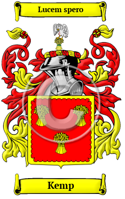 Kemp Family Crest Download (JPG) Heritage Series - 600 DPI