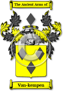 Van-kempen Family Crest Download (jpg) Legacy Series - 150 DPI
