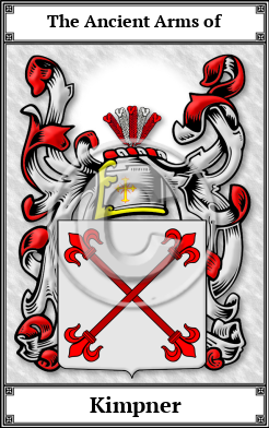 Kimpner Family Crest Download (JPG)  Book Plated - 150 DPI